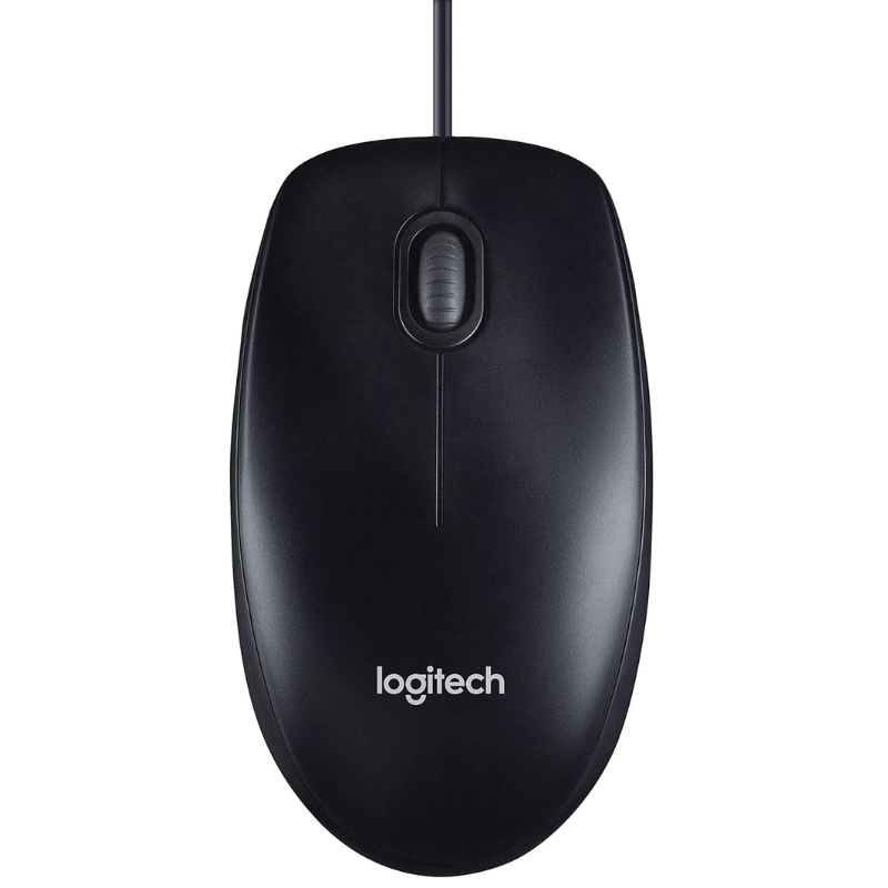 Logitech Mouse M90 Black  USB sem fio