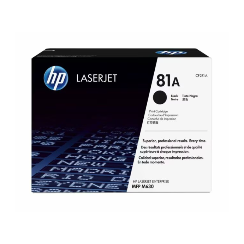 HP 81A Black Original LaserJet Toner Cartridge