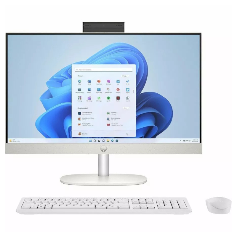 HP All-in-One 24-cr0254nh  Intel Core i7-1355U Desktop Computer 23.8